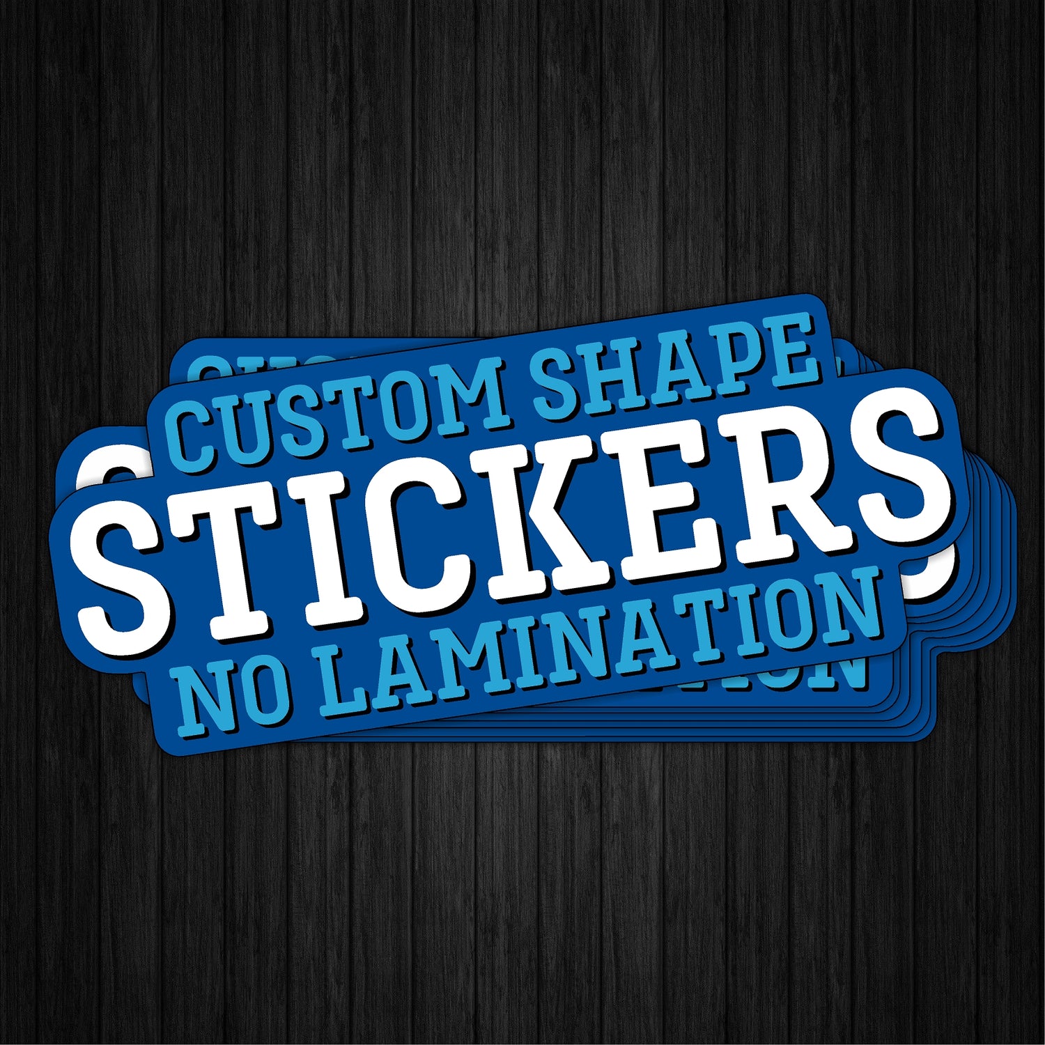 Cut to Shape Stickers