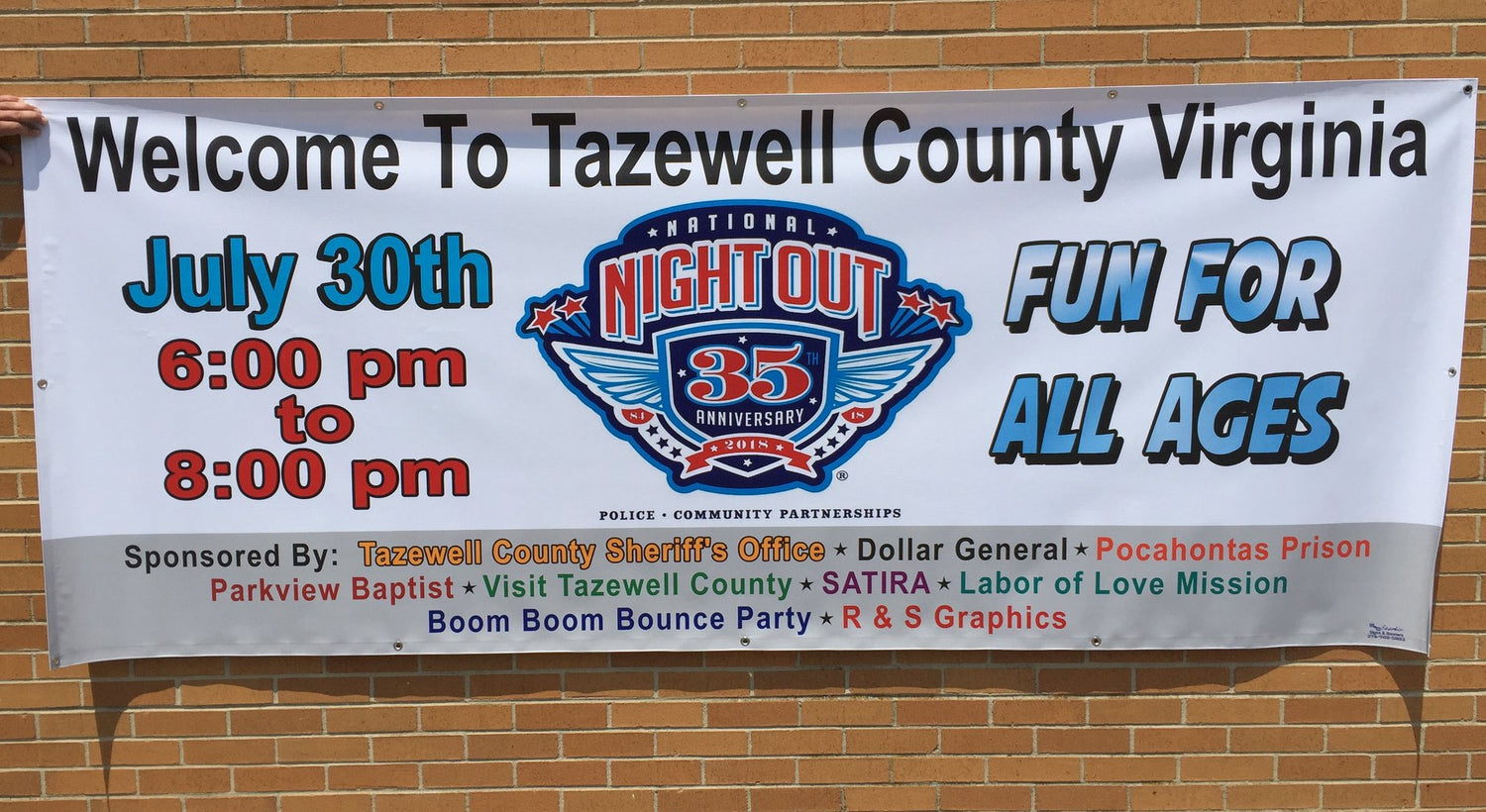 Banners - Custom Banners Made in Tazewell, Virginia - 13 Ounce Full Color Printed Banners - RSGfx.com